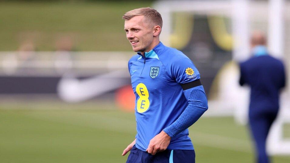 James Ward-Prowse in England training